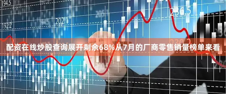 配资在线炒股查询展开剩余68%从7月的厂商零售销量榜单来看